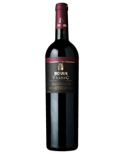  Bovin Vranec 2016  750ML Wines made from the red Vranec grape are the most popular indigenous wines of Macedonia. The Vranec from BOVIN is a dry with deep red colour. Red fruit and berries dominate the intense nose.<br />Subtle, round and full, this wine is balanced with a firm structure and the typical varietal jam like flavours. Distinctly Macedonian in nature, BOVIN Vranec is served with the entire range of the country’s varied cuisine from tomato-based salads and grilled meat to aged cheese.