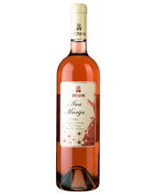  Bovin Ana-marija Rose 2018  750ML Ana Marija from Bovin is dry rose wine produced from Sangiovese and Cabernet Sauvignon that undergoes a short cold maceration from which delicate intense rosé color is obtained. The nose is full of roses, wild strawberry cherry and pomegranate. Although there is a touch of residual sugar on the mid palate fresh fruits underpin balancing the sweetness. The attractive mix of fragrances the freshness yet mid sweetness makes it an ideal summer drink. It is best when combined with white cheese, salad