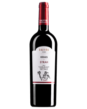  Dalvina Hermes Syrah 2015  750ML Syrah – SYRAH has been produced in our vineyards with a reduced yield. It is characterized with a ruby-red colour, its essence is complex with an aroma of red berries combining spicy, earthy notes. Syrah matures for months in new oak barrels, its taste is full with a soft tannin structure and a sweet fruity finish.