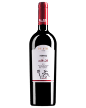  Dalvina Hermes Merlot 2015  750ML MERLOT is from the variety of the same name and has been produced in our vineyard with a reduced yield. Bright ruby-red in colour with a complex aroma of red berries, it is accompanied by herbal notes and undertones of vanilla as a result of maturing for months in oak barrels. The taste is full, with soft tannins and a long lasting aftertaste.