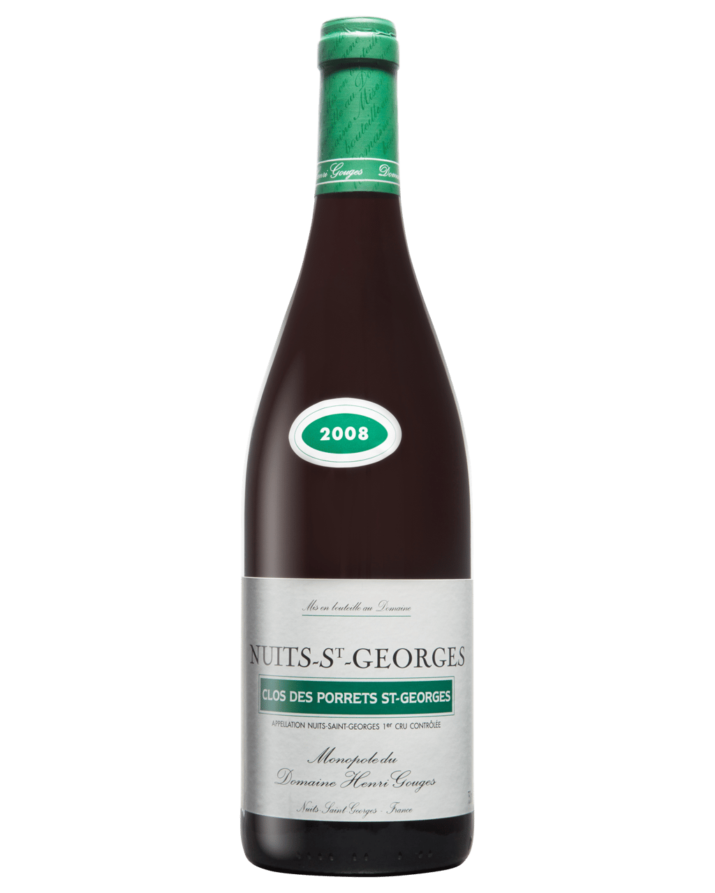 Buy Domaine Henri Gouges Nuits Saint Georges Clos Des Porrets 1er Cru ...