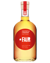  Fair Chipotle Liqueur 700ml  700ML Made In Cognac (France)<br>Made using chipotle from Oaxaca.<br>Chipotle peppers are smoked, dried jalapeno peppers.<br>We first infuse the ingredients for two weeks in neutral alcohol, and then do a slow reduction by adding Fair Trade liquid sugar and demineralised water for a perfect balance.<br>Tasting Notes<br>Style: Clear brown, similar to a VS Cognac<br>Nose: Smoke, chili pepper, ripe fruit, caramel<br>Palate: A burst of elegant spiciness in the first sip, smoky, intense, raisin, wild flowe