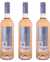 Chateau Les Mesclances<br>Charmes Rosé Wine... 750ML Located in Provence, one of France’s oldest wine producing regions, Château Les Mesclances is a winery with deep family history dating back to the Roman times. With the knowledge acquired through generations of wine making and the perfect climate offered by the Provence region, the producers use direct pressing through a mechanical membrane wine press. To make sure to get the best of the grapes fermentation temperature is strictly controlled. All their wines are Organic Conversion and Sustainabl