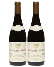  Tramier & Fils Beaujolais<br>Villages Aop Gamay... 750ML Beaujolais Villages is an Appellation from the southern part of Burgundy, made out of 100% Gamay grapes. The wines produced in this area tend to be a little deeper and darker in colour and character than the Beaujolais Appelation. It is also a big step up in quality.<br />Tramier Beaujolais-Villages wine is highly aromatic with floral and fruity bouquets. Ripe red berry fruits with juicy, racy acidity and a hint of black pepper. A wonderful expression of Beaujolais-Villages and what the Gamay gr