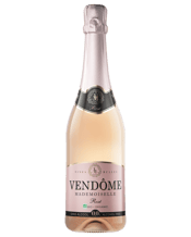  Univers Drink Vendome<br>Mademoiselle... 750ML Vendome Sparkling Rose is a sparkling organic wine of pale pink colour, airy, elegant and harmonious. The delicate, elegant bubbles are wonderfully persistent before bursting on the surface and releasing a blend of ripe strawberry and tangy titbits. A lovely sparkling rose, ideal as an alcohol free aperitif as well as for parties and celebrations.