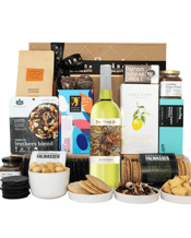  Byron Bay Gifts Wine Hampers<br>  Relish Byron Bay gourmet food and Australian native flavours complemented by a bottle of Mt Yengo Australian Pinot Grigio. This gift hamper makes a great housewarming or business gift for those who love to entertain.