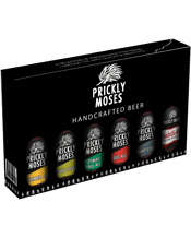  Prickly Moses Beer Gift Pack<br>(6 X 330ml)  6 x 330mL Prickly Moses Gift Pack with 6 core range beers. 6 x 330mL per&nbsp;gift pack A selection of Prickly Moses Summer Ale, Pale Ale, Pilsner, Chainsaw, Red Ale, & Stout
