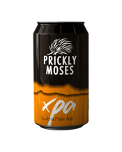  Prickly Moses Xpa 375ml  375mL Bright and bursting with flavour. This light-bodied refreshing Extra Pale Ale is the liquid embodiment of all things summer. The use of Mosaic and Citra hops gives strong citrus and stone fruit flavours and aromas. It’s clean with an assertive bitterness leaving you wanting more.