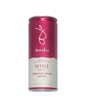  Barokes Cabernet Shiraz Bin<br>121 250ml  250ML Barokes Cabernet Shiraz Bin 121 displays red and crimson colours. A rich mouth feel is provided by the shiraz, with a firm finish of the cabernet. There are ripe aromas on the nose with a subtle hint of oak.