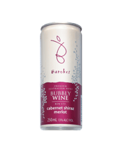  Barokes Bubbly Cabernet<br>Shiraz Merlot Bin... 250ML Barokes Bubbly Cabernet Shiraz Merlot Bin 171 displays elegant mouth sweetness from the Cabernet, added depth from the Shiraz and a rich softness from the Cabernet and Merlot. The nose provides plenty of character, enticing chocolate aromas, while the sparkle adds a extra kick.