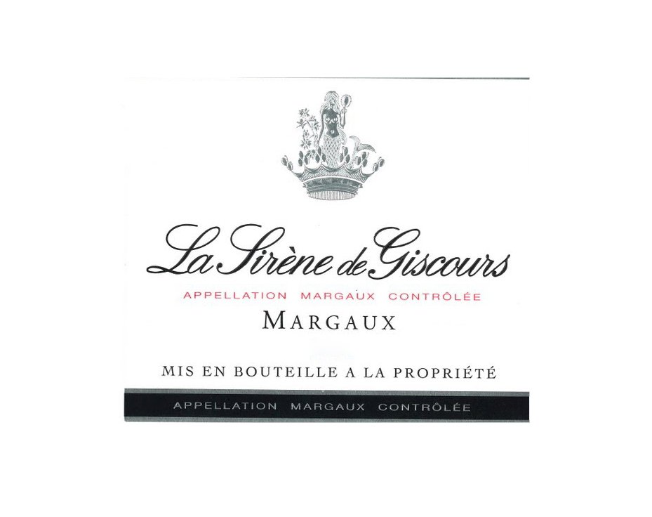 Buy Chateau Giscours La Sirene De Giscours Margaux 2010 Online (Lowest