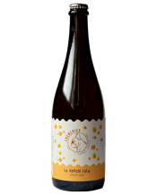 Frenchies Brewery La Grosse<br>Lola Apricot Sour... 750mL Barrelaged in French oak barrels formerly maturing our Cherry Sour “Le temps des Cerises” this saison has first been fermented clean in stainless steel with a French saison yeast strain and some fresh Apricots. Once fully fermented the beer has been transferred to oak barrels and has aged with more Australian Apricots, Belgian lactobacillus, pediococus and brettanomyces. After extracting oak, Apricot and Apricot pit character, the barrels have been blended to reach the perfect balance. It is smo