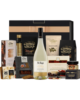 White Wine & Nibbles Hamper