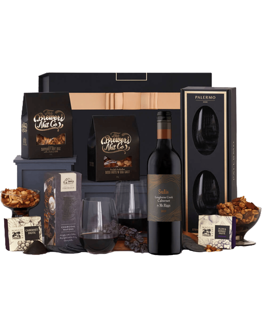 Buy The Hamper Emporium Red Wine & Savoury Delights Hamper Online