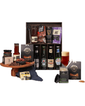  The Hamper Emporium Bbq &<br>Beers Of The World...  Send his taste buds on a flavour holiday with these BBQ bites and a beer hamper with five ales renowned for their flavour and heritage. In terms of nibbles, there's something for everyone to enjoy, from Maggie Beer's quince paste to beer nuts, peri-peri nuts, beef jerky, and olives. The beers included in this beer hamper are as follows:<br>Asahi Super Dry 330ml - Japan's 1 beer, offering a 'super dry' (known as "Karakuchi") and crisp taste and clean finish. Serve at 3-5C°.<br>Peroni Nastro Azzur