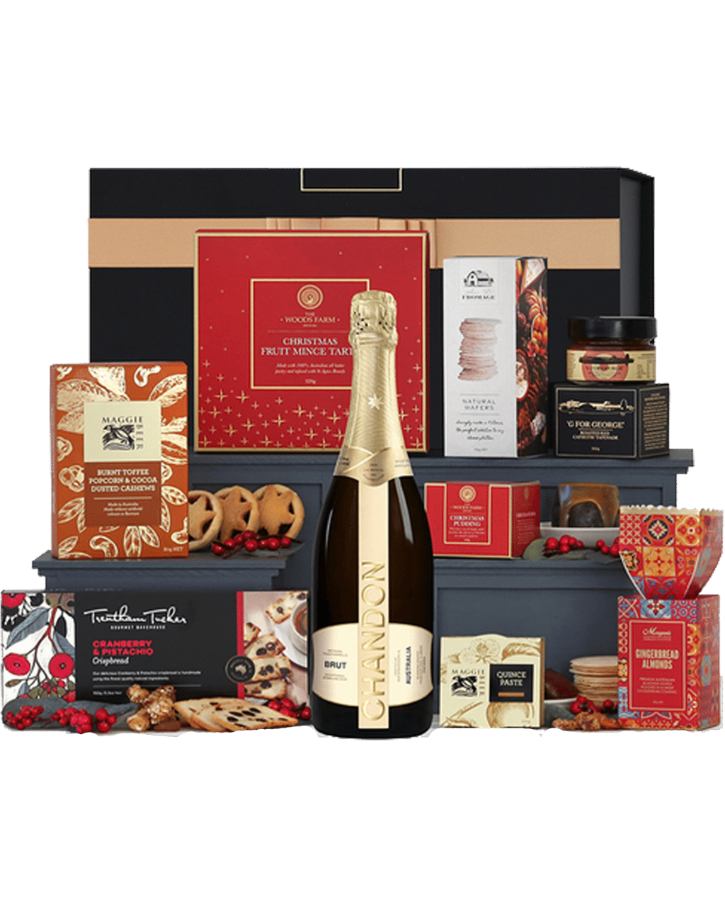 Buy The Hamper Emporium Christmas Bites With Chandon Hamper Online ...