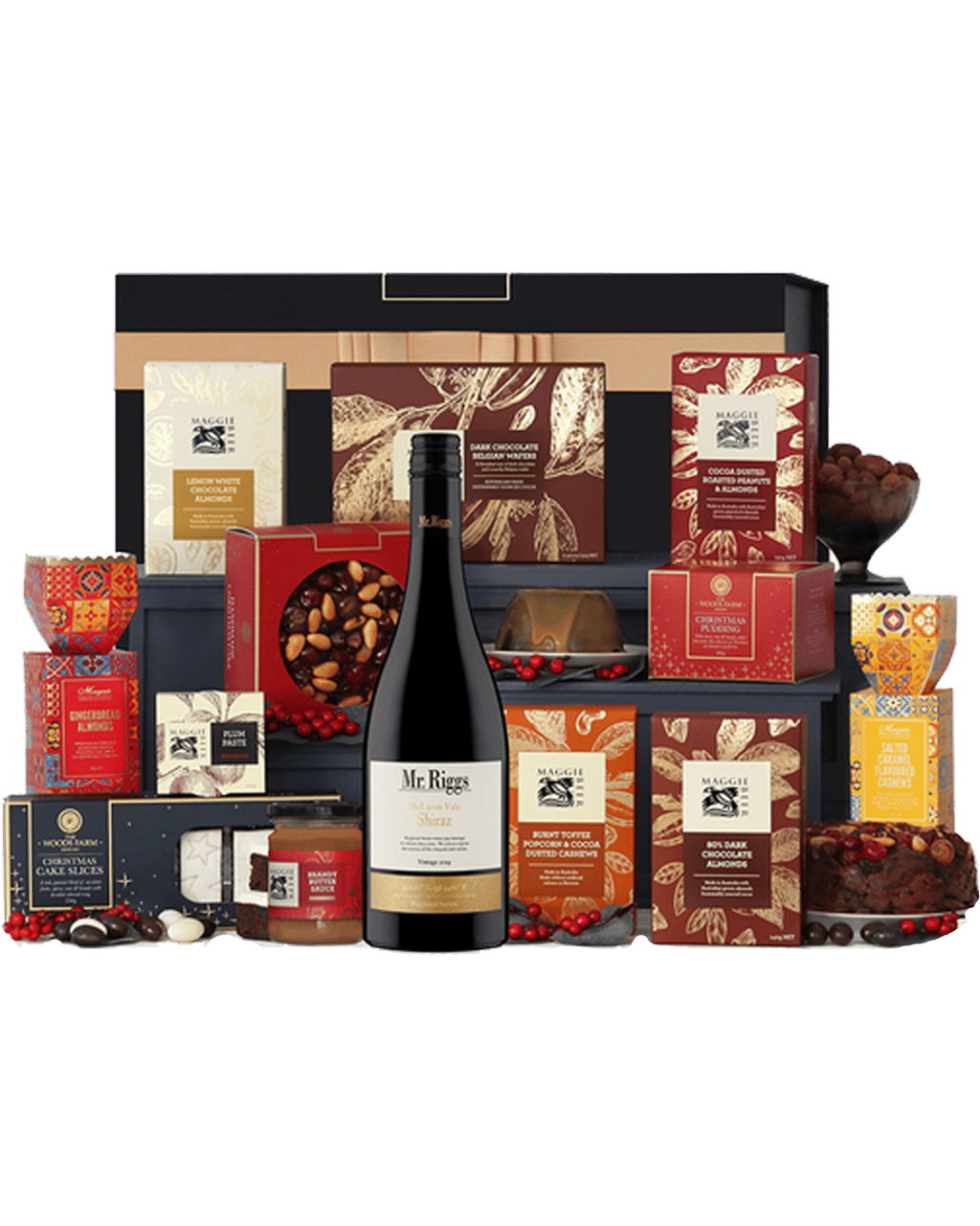 Buy The Hamper Emporium Christmas Decadence With Red Wine Hamper Online