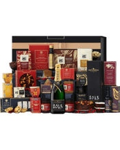  The Hamper Emporium<br>Christmas Icons... 750ML Some names are truly iconic. This indulgent Christmas hamper is filled with such names, from Moët &amp; Chandon to Maggie Beer. Why? It’s simple—your recipient deserves the very best, and there’s no better time to spoil them than Christmas. They will adore celebrating with a bottle of Moët &amp; Chandon Grand Vintage 2013. This champagne is truly a cut above the rest, with heavenly notes of brioche and almond. They will also receive Christmas pudding and more from some of Australia’s finest prod