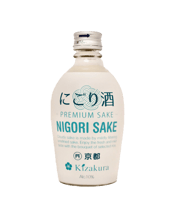  Kizakura Nigori Sake 300ml  300ML Nigorizake is an unfiltered sake, commonly referred to as cloudy sake in English. Normal sake production involves pressing and filtering the liquid after fermentation to produce both clear sake and white sake lees. In contrast, Nigorizake is made by using a rougher filter to allow smaller lees to remain in the sake. Kizakura Nigorisake is characterized by its low alcoholic content and light flavor, which can be described as mildly sweet and sour, similar to drinking yogurt. Nigorizake is best se