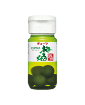  Choya Umeshu With Fruit<br>Kishu Series 430ml... 430ML This home-made style Umeshu is made with the Ume fruit grown only in Japan. It contains actual Ume fruits in the bottle and its slim bottle is just right for your fridge.