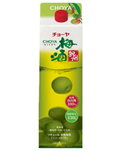 Choya Umeshu Kishu Series<br>1000ml  1000ML This home-made style Umeshu is made with the Ume fruit grown only in Japan.