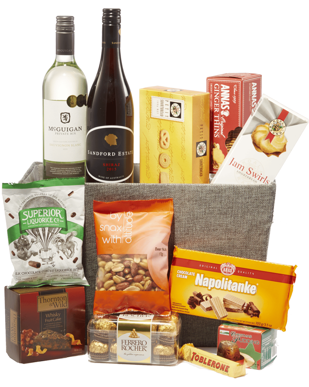 Buy Hampers With Bite Basket Of Goodies Christmas Hamper Online (Lowest