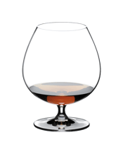  Riedel Vinum Brandy 840ml   Crystal glass, machine made. VINUM (1986) is Riedel's basic stemmed series. Based on the Sommeliers series shapes, it was created by Georg Riedel to make their varietal-specific glassware more widely accessible. The Brandy Balloon allows proper aeration, balancing your drink's full aromatics and minimising the heat of alcohol. Riedel glasses are dishwasher safe.