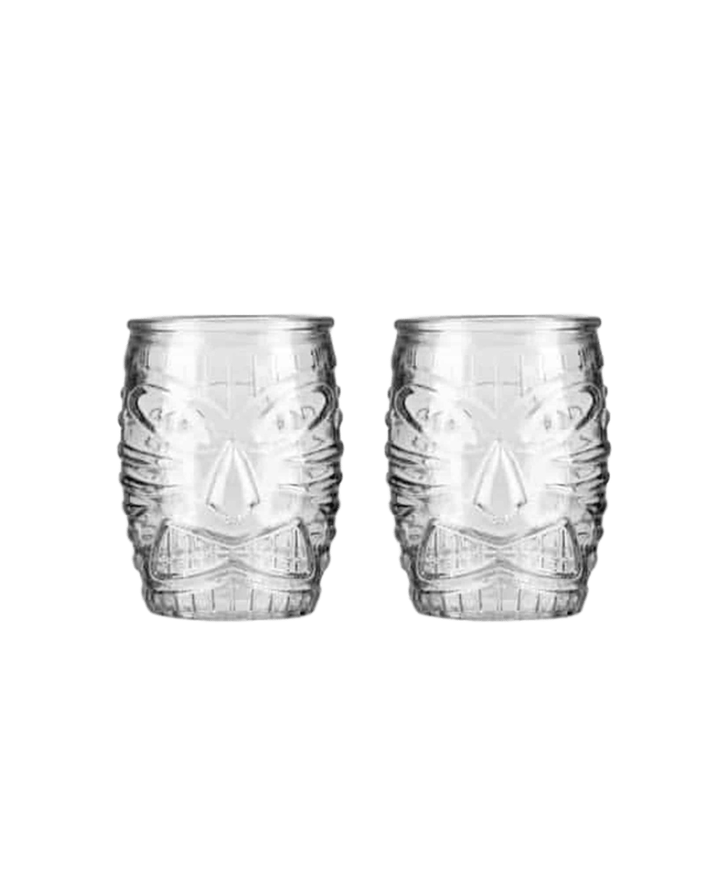 Buy Cocktail Kit Tiki Double Old Fashioned Glasses Pair Online (Lowest