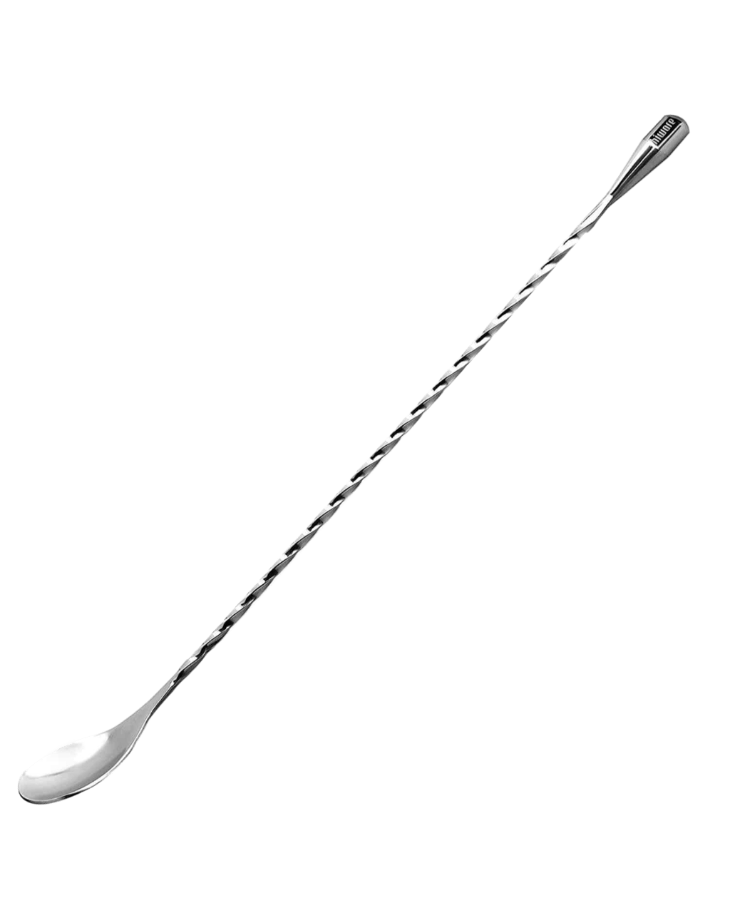 Silver ZACI spoon 2pcs Mixing Spoon Stainless Steel Bar Spoon Cocktail Long Handle Spoon for Cocktail Shakers Tall Cups 