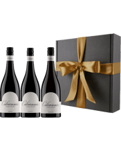  Calcannia Clare Valley Red<br>Gift Pack  750ML Calcannia Clare Valley Reds are a standout collection of wines crafted in the Stanley Flat region of South Australia's Clare Valley—just 130 km north of Adelaide. Calcannia's Sangiovese, Pinot Noir, and Grenache each bring a unique expression of Clare Valley’s cool nights and sunlit days, crafted with precision by Byrne Vineyards in the Stanley Flat region.<br>1 X bottle Grenache<br>1 X bottle Sangiovese<br>1X bottle Pinot Noir