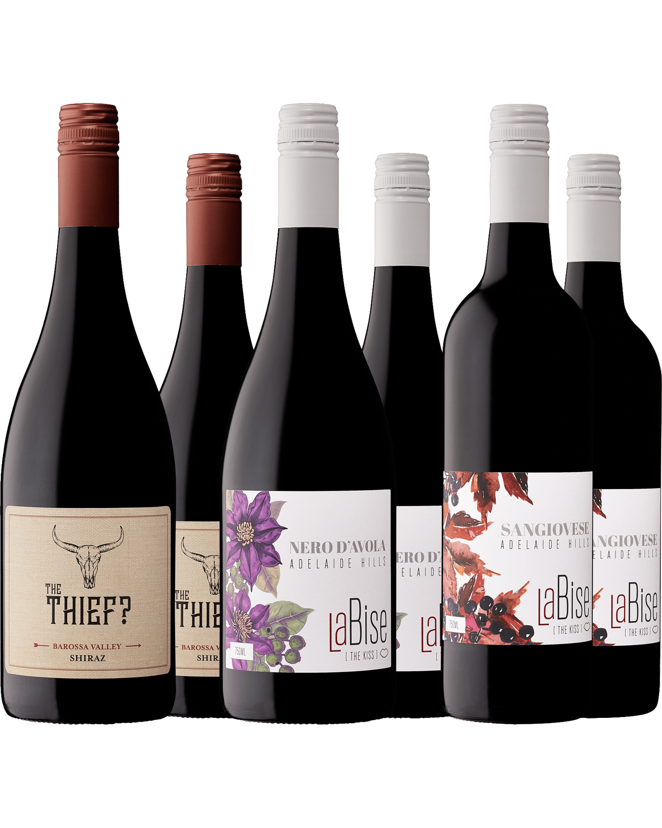 Buy Wine Architect Collection The Thief? & La Bise Mixed Reds Mixed ...