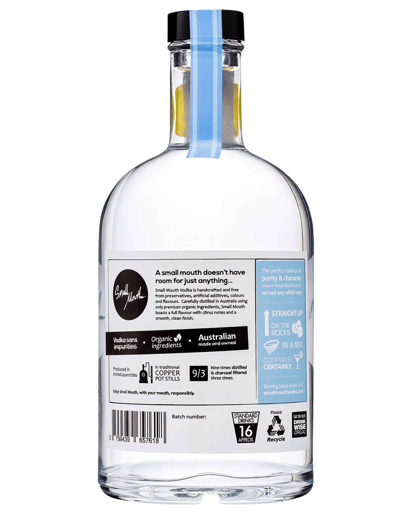 Buy Small Mouth Vodka 500ml Online (Unbeatable Prices) from Dan Murphy's