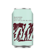  Sydney Brewery Wanderer Pale<br>Ale  375ML Made in collaboration with Nomad Restaurant, this Limited Edition Pale Ale has light to moderate bitterness, a medium malt body with bright tropical flavours and aromas.<br>Hops - Mosaic, Simcoe and Citra