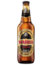Warka Strong Pilsner 500ml 500mL Warka Strong Beer is characterized by an original malt-hop flavor, beautiful, deep amber color and a higher alcohol content. Warka Strong is a beer of excellent quality, with a distinctive unique taste that Polish consumers can identify with their eyes closed!