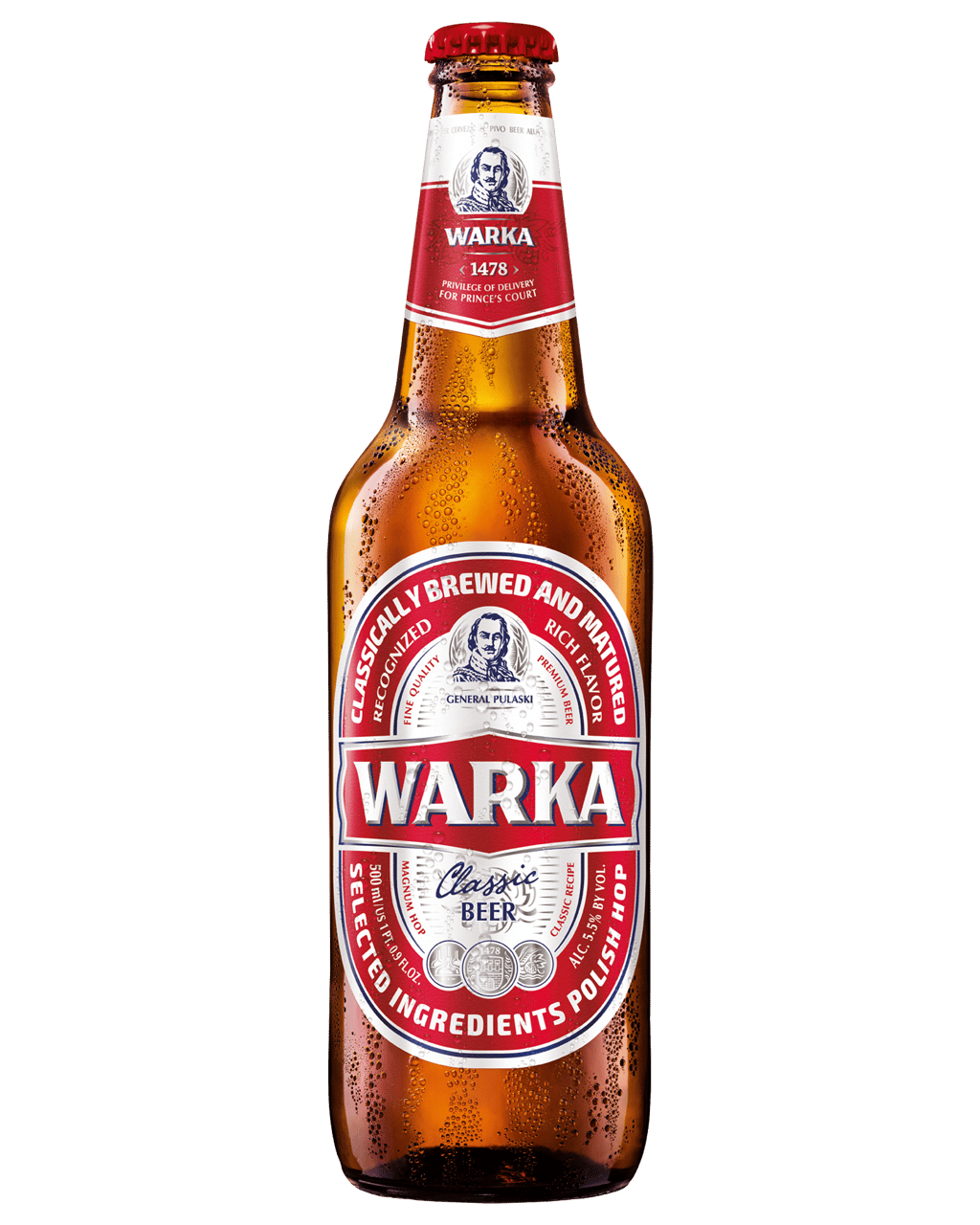  Warka Classic Red Lager Boozy
