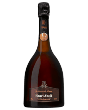  Henri Abele Sourire De Reims<br>Champagne Rosé... 750mL This unique champagne from Henri Abele has a beautiful salmon-pink hue, which opens to powerful red fruit aromas, gradually giving way to spicy notes. Delicate on entry to the palate, the Pinot Noir comes through beautifully, revealing a powerful, robust and supple champagne. The complex, long-lingering finish completes the balance of this outstanding cuve, ideal for those very special occasions.