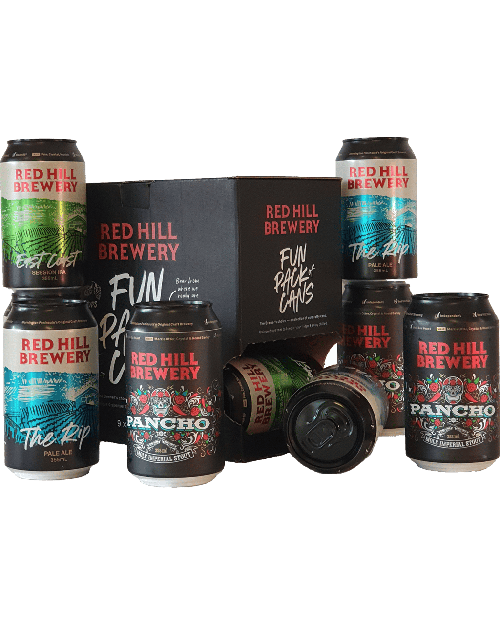 Red Hill Brewery Fun Pack 9 Mixed Cans Boozy