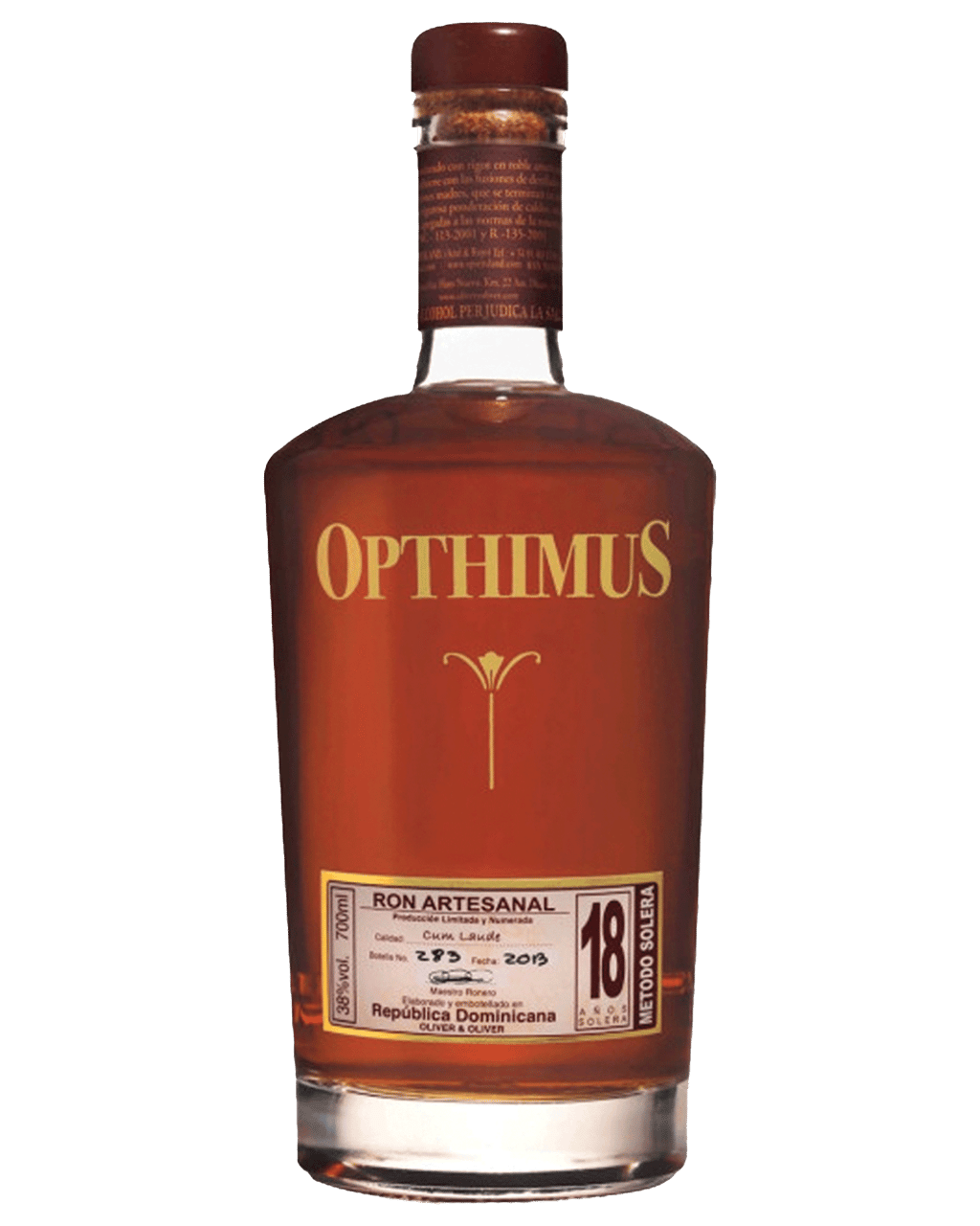 Opthimus 18 Year Old Rum 700ml Unbeatable Prices Buy Online Best Deals With Delivery Dan