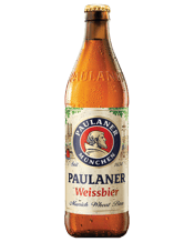  Paulaner Weissbier Bottles<br>500ml  500mL The&nbsp;No. 1 Weissbier&nbsp;in Germany and one of the world’s favourites. Naturally cloudy and shining silky-gold in the glass under a really strong head of foam. At the first mouthful this weissbier classic has a mild aroma of banana. Finer palates detect a trace of mango and pineapple and the balance between sweet and bitter. Beer connoisseurs appreciate the fine note of yeast and the mild but sparkling mix of aromas. It is a typical beer garden beer, which brings people together all over the world.