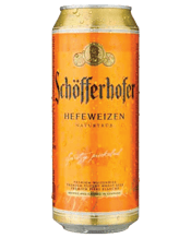  Schöfferhofer Hefeweizen Can<br>500ml  500mL Widely regarded as the 'Champagne' of beers.&nbsp; Boasting scents of banana and clove with a refreshing mouthfeel and smooth, velvety finish.&nbsp; Germany's most successful wheat beer for a reason!