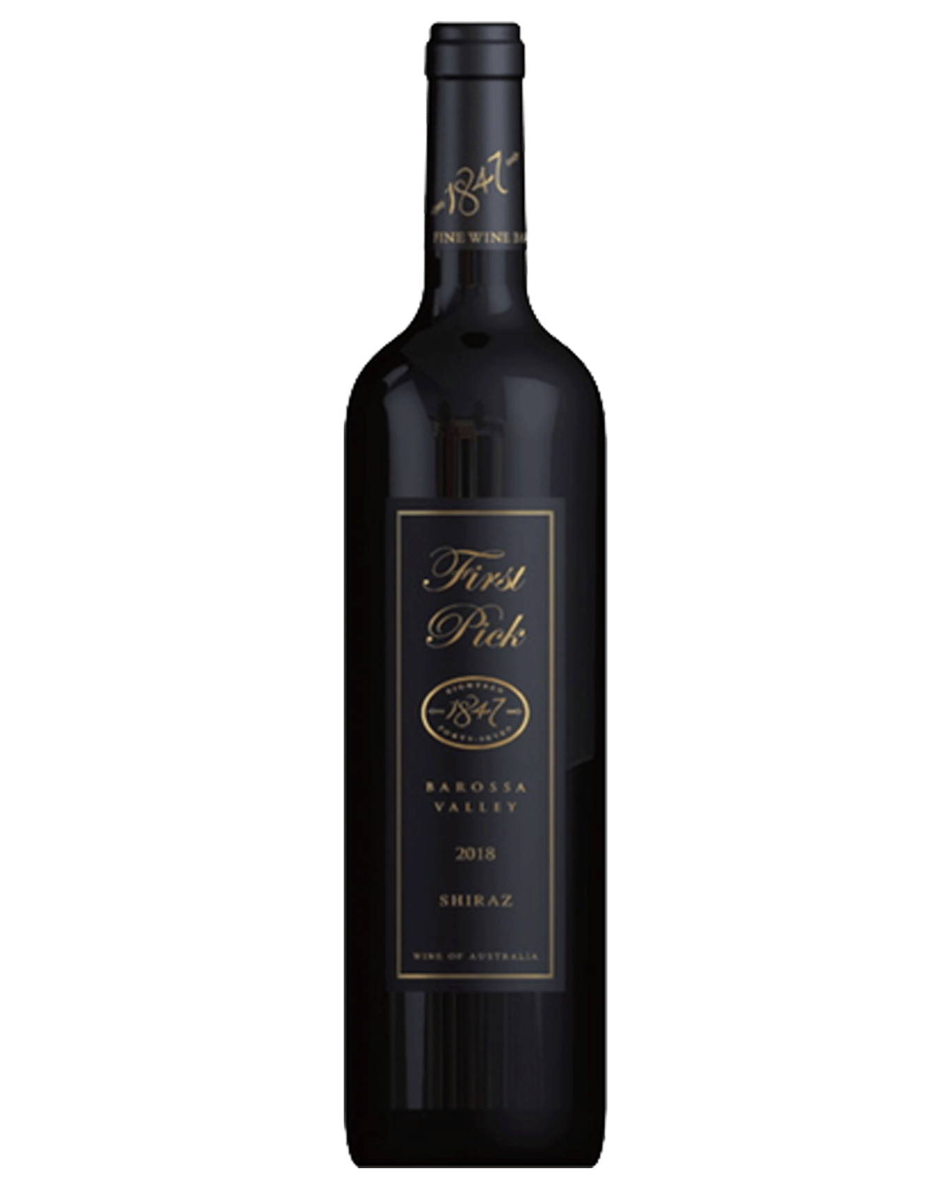 Buy 1847 Wines First Pick Barossa Valley Shiraz 2018 Online (Lowest ...