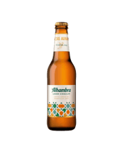  Alhambra Especial Lager<br>(spain) 330ml  330ML Carefully crafted and intense, Alhambra Especial undergoes a slow fermentation process that gives it its unique, light and fruity nuances, resulting in a flavor as special as its name.