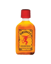  Fireball Cinnamon Flavoured<br>Whisky Minis 50ml  50ML Tastes like heaven! Burns like Hell!<br />Fireball Cinnamon Whisky needs no introduction. Just imagine what it feels like to stand face-to-face with a fire-breathing dragon who just ate a whisky barrel full of hot spicy cinnamon. Live it, shoot it, what happens next is up to you. Tastes like heaven but the fire burn is hot and harsh. Red Hot! Why not make every Friday a Fireball Friday? Drink it straight as a shot or mix it up with pineapple juice, ginger beer and a squeeze of lime for a Fiery M