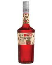  De Kuyper Wild Strawberry<br>Liqueur 700ml  700ML This liqueur is based upon the rebellious wild strawberry. The wild strawberry is often seen as just another innocent and sweet kind of strawberry. But wild strawberries are berries you don't want to mess with. De Kuyper wild strawberry liqueur uses the wildest fresh strawberries for this beautiful red potion. It's sweet, deep, fruity, juicy and famous for making cocktails strawberryish, from Margaritas to Mojitos to Daiquiris!