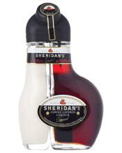  Sheridans Coffee Layered<br>Liqueur 500ml  500ML Sheridan's Coffee Layered Liqueur, this fun and tasty coffee layered liqueur, boasts two vessels inside the bottle, serving as the perfect hook for a delightful drink experience. One side is devine 'white chocolatiness', the other, sweet coffee, with origins in a clever Irish design that blends these flavors simply and smoothly. When poured, the two sides combine, resulting in an Irish Coffee marriage of pure delight, with tasting notes of creamy white chocolate mixing with rich coffee for a swe