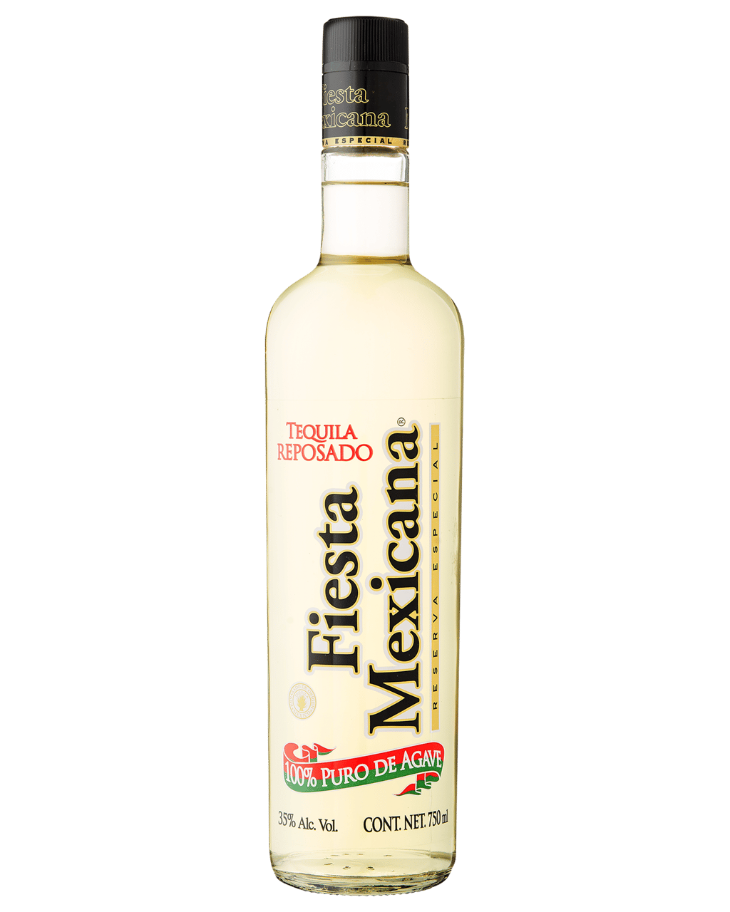 Buy Fiesta Mexicana Tequila Reposado 100 Agave 750ml Dan Murphy S Delivers