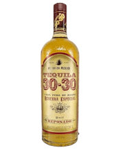 30-30 Tequila Reposado 1l 1L Tequila Reposado 100% Agave 750mL is made from 7 to 9 year old agave plants to ensure peak sweetness and flavour, this Special Reserve is 100% Agave, and has been aged for 20 months. Bright gold in colour, with an intense complex aroma, with a spicy taste of vanilla and coffee. A great example of an aged tequila to be enjoyed on all occasions.