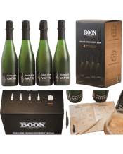  Boon Lambic Discovery Box<br>375ml  375ML The Boon VAT Discovery Box not only makes a great gift for beer enthusiasts but also provides an excellent opportunity to delve into the uniquely Belgian beer style of Lambic Geuze.<br />Let your senses be taken on a journey through some of the most interesting blends of Lambic you'll find. Each bottle has a unique flavour, aroma and history.<br />In this box you get:<br />Vat 91: Previously used as a calvados cask in Normandy.<br />Vat 92: Oak cask, previously used for red wine from the Rhone V