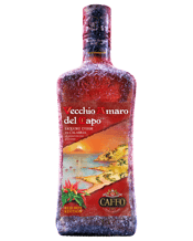  Caffo Vecchio Amaro Del Capo<br>Red Hot Edition... 700ML Warm and aromatic taste with a strong note of pepper. Long and pleasant perception of balance between bitter and spicy. An irresistible itense and characteristic scent along with the intense aromas that come to the nose unfold in a fresh sip rich in citrus aromas of orange and bergamot, to then unfold in the fresh hints of aromatic and balsamic herbs.