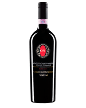  Fantini Opi Montepulciano<br>D'abruzzo Reserva... 750ML The grapes are hand picked, put into little baskets and carried to the winery for de-stemming, double hand selection, soft crushing, maceration-fermentation for 25 days.<br> Malolactic fermentation and maturation.<br>- Colour: Garnet red.<br>- Bouquet: Intense and persistent, spicy (tobacco and jam), aromas of licorice, fruity and a little ethereal.<br>- Flavour: A full bodied wine, soft, balanced, intense and persistent.<br>- Recommended with: Legumes, mushrooms and tasty meats. OPI perfectly m